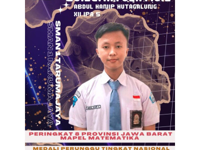 Abdul Hanip Hutagalung (XII.IPA 5) Peraih Medali Perunggu Tingkat Nasional Bidang Bahasa Inggris, Pe